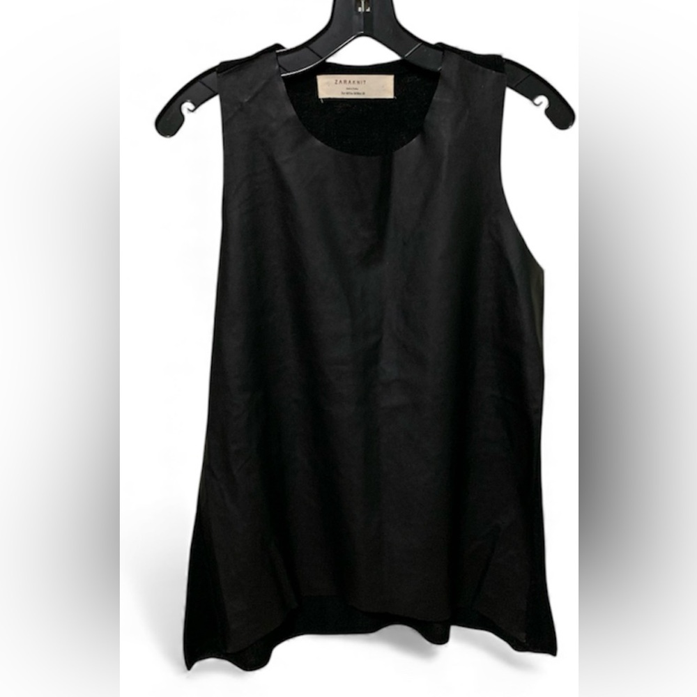 Zara Elegant Black Tank Top